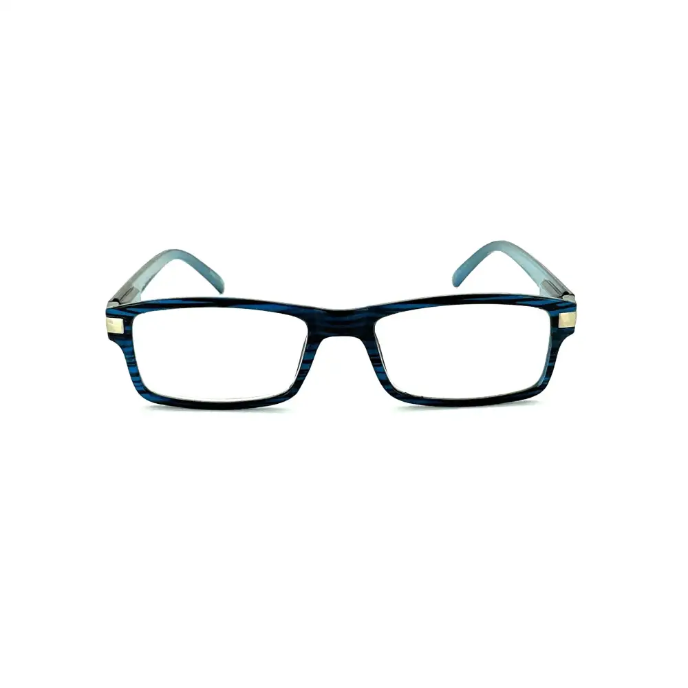 Classic Rectangular Spring-Hinge Reading Glasses
