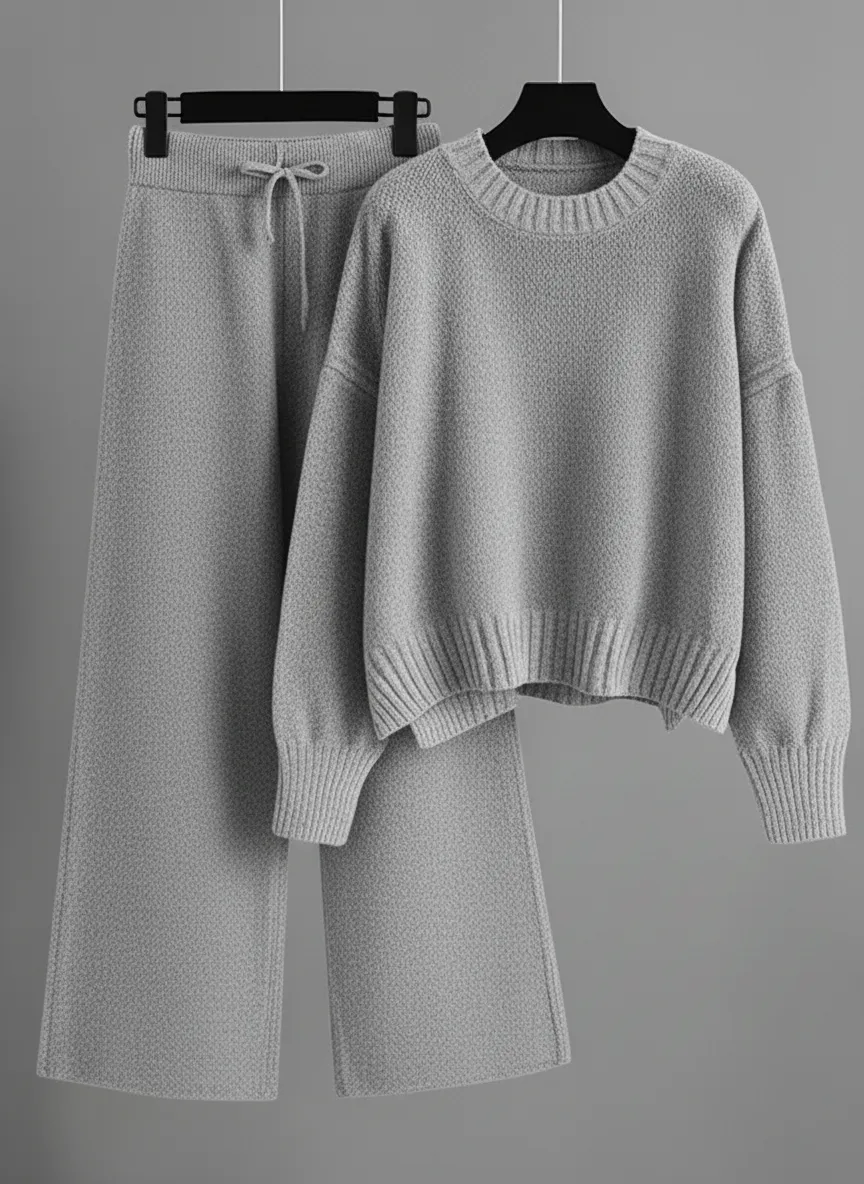 ⏰ LAST DAY SAVE 50% 💥 2025 Hot Sale Casual Soft Cashmere Sweater Suit