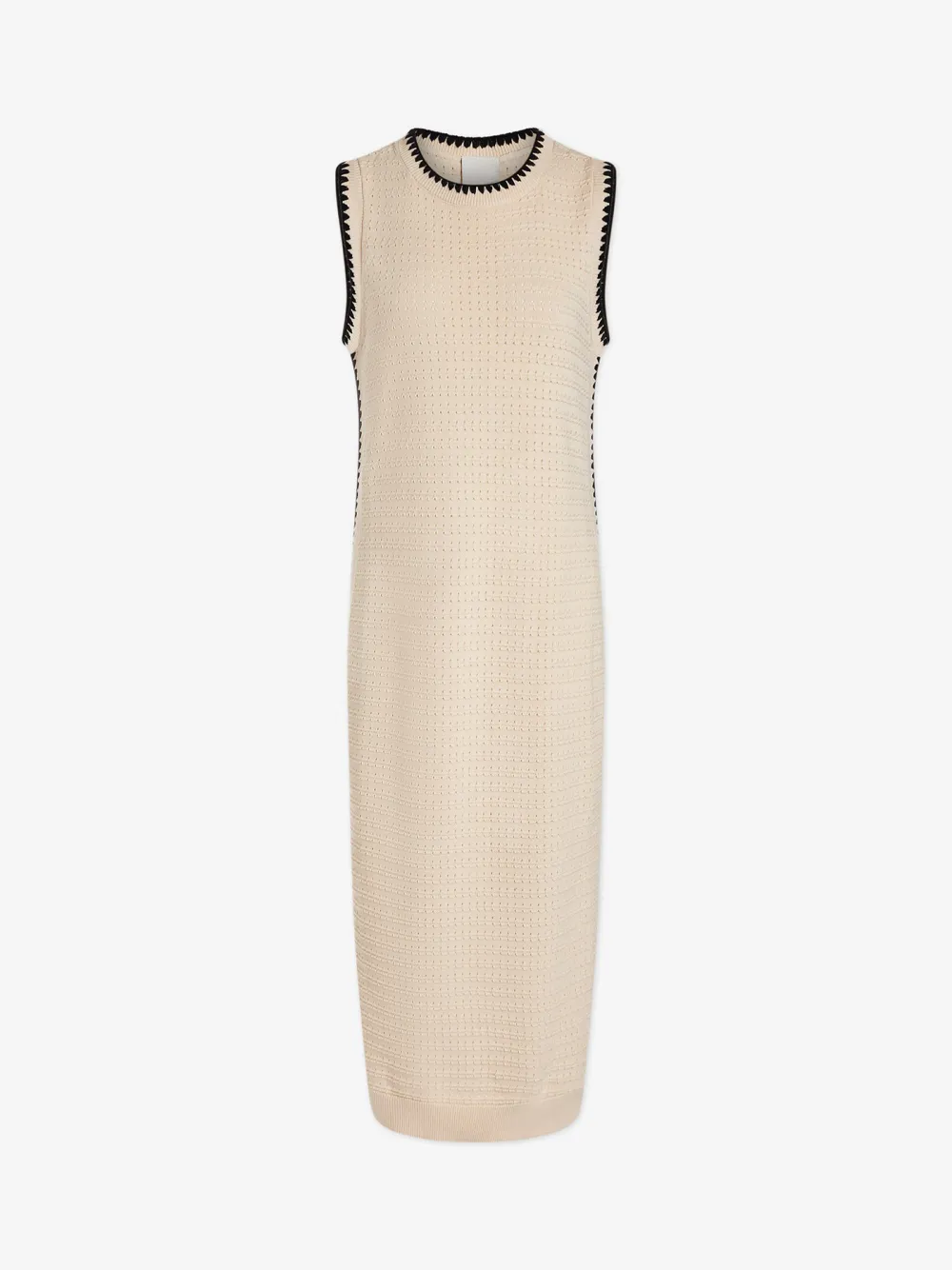 Elegant Tank Knit Midi Dress