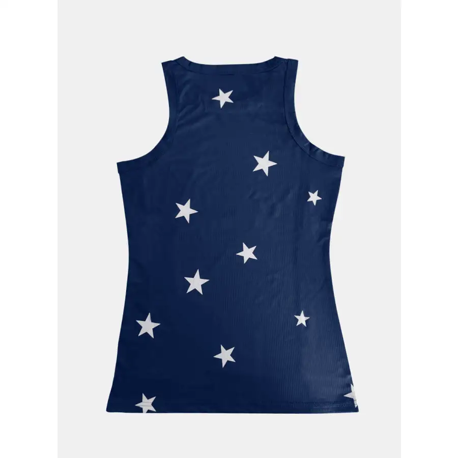 Full Size Star Round Neck Tank