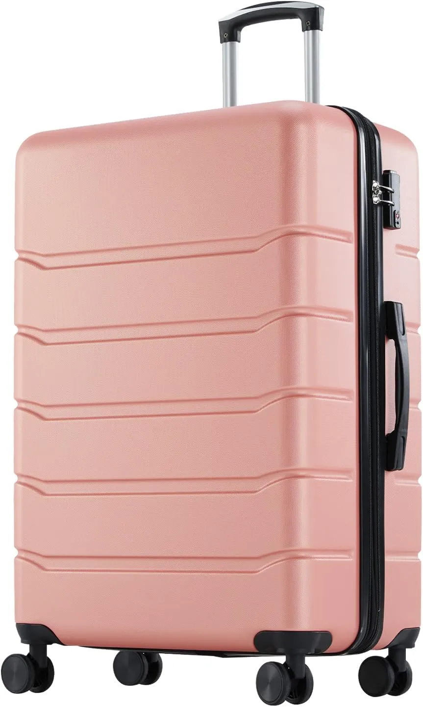 Expandable Hardshell Suitcase with Dual Spinner Wheels