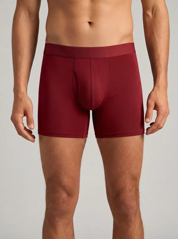 Men's Contoured Pouch Minimalist Design 3-Pack Boxer Briefs