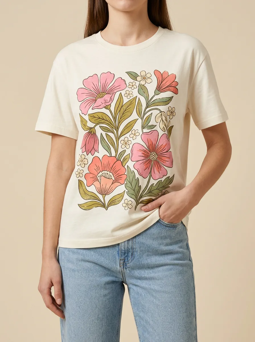 Floral Daily Tee