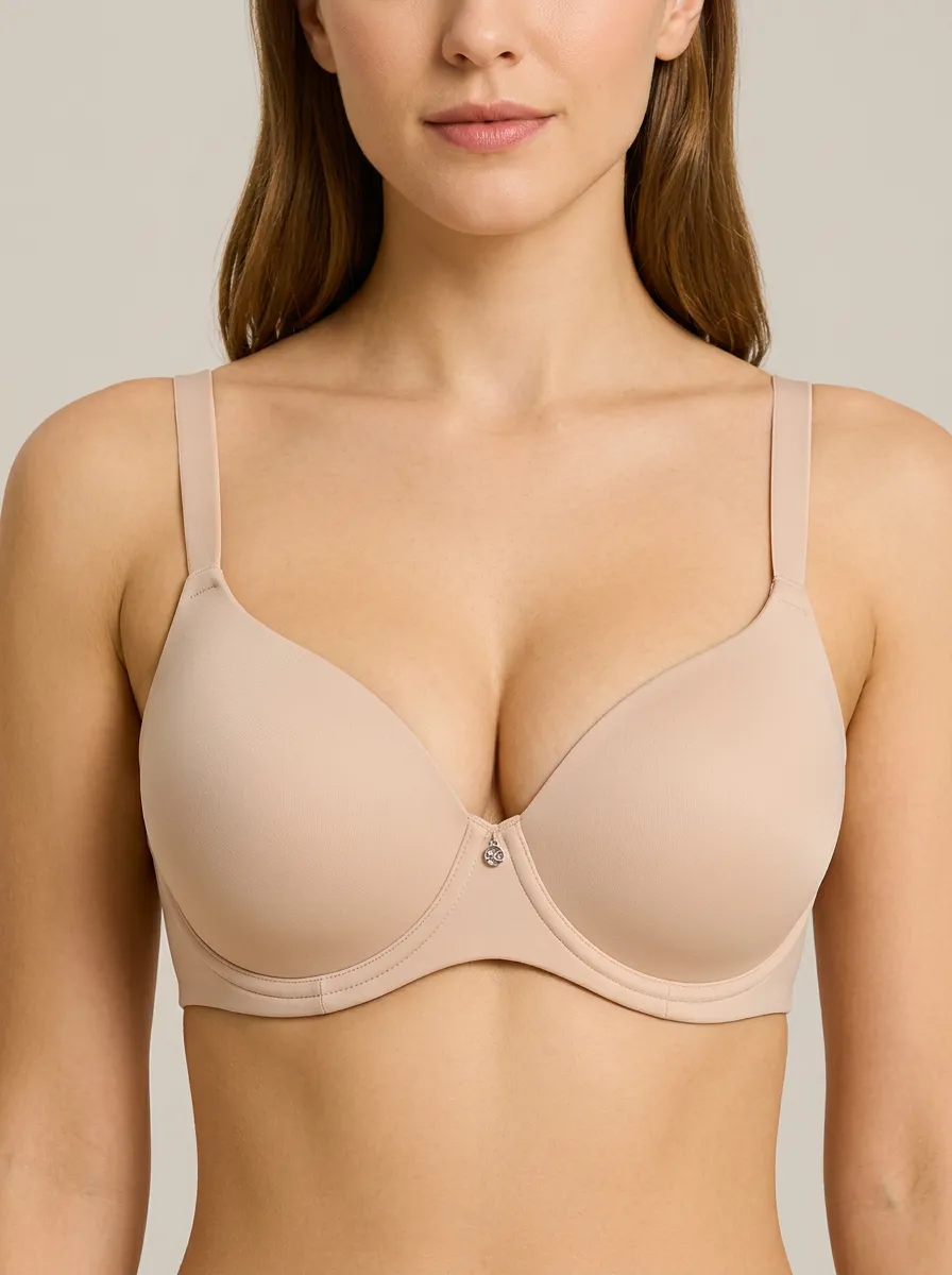 Women's Full-Coverage Underwire Seamless Contour-Cup Bra
