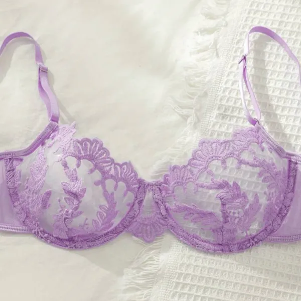 Classic Floral Lingerie Set