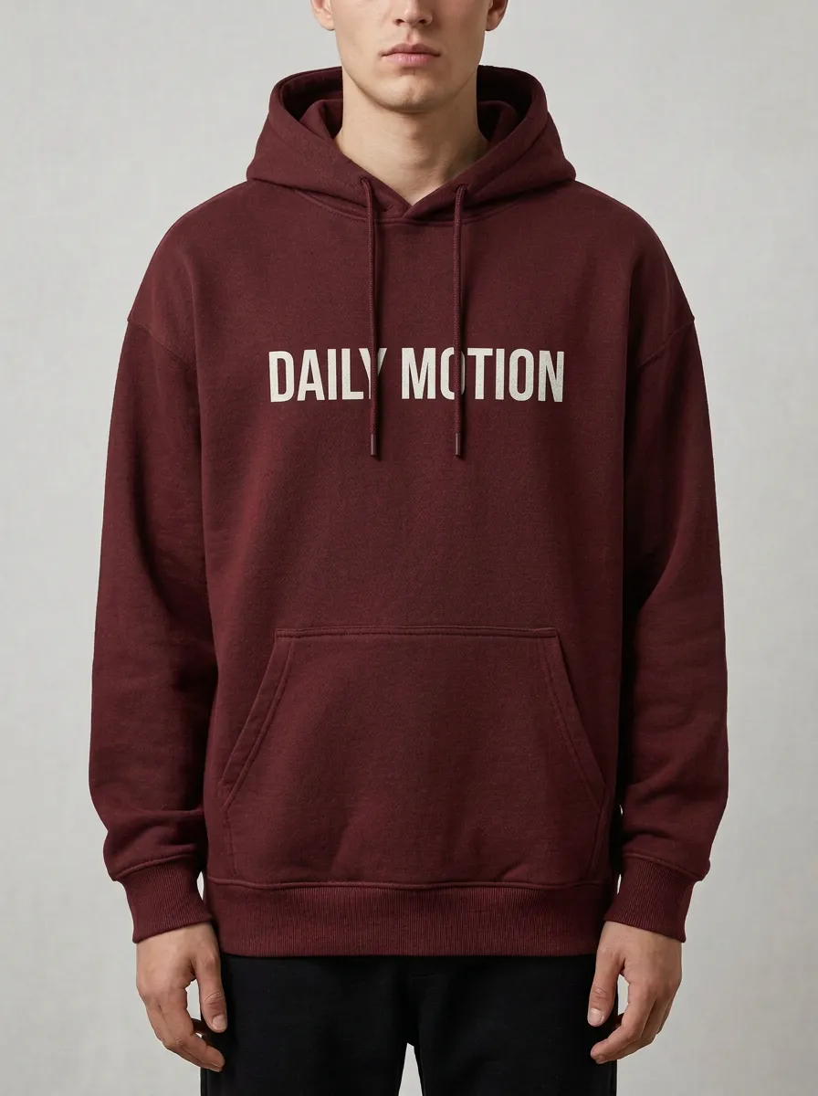 Men's Lettering Graphic Pullover Hoodie