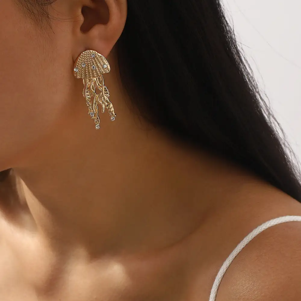Jellyfish Sparkle Earrings