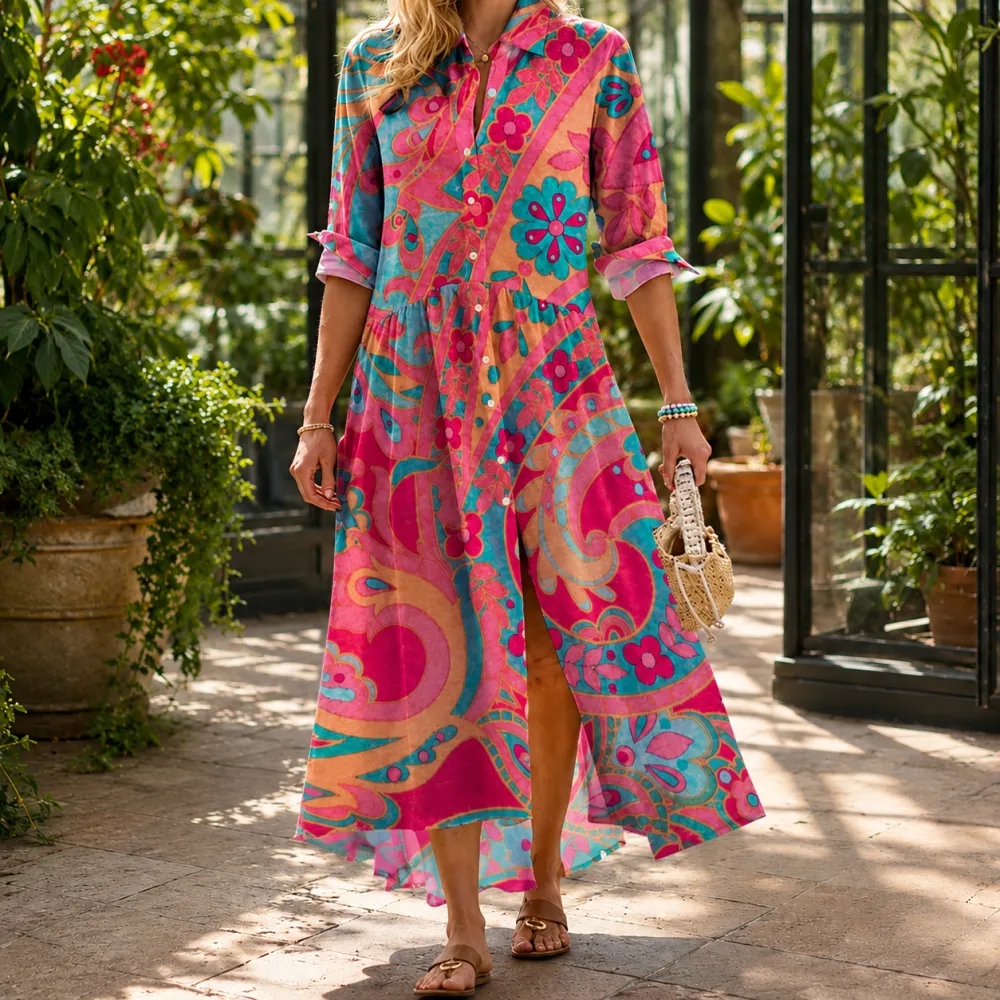Soft Detail Refined Women's Maxi Dress