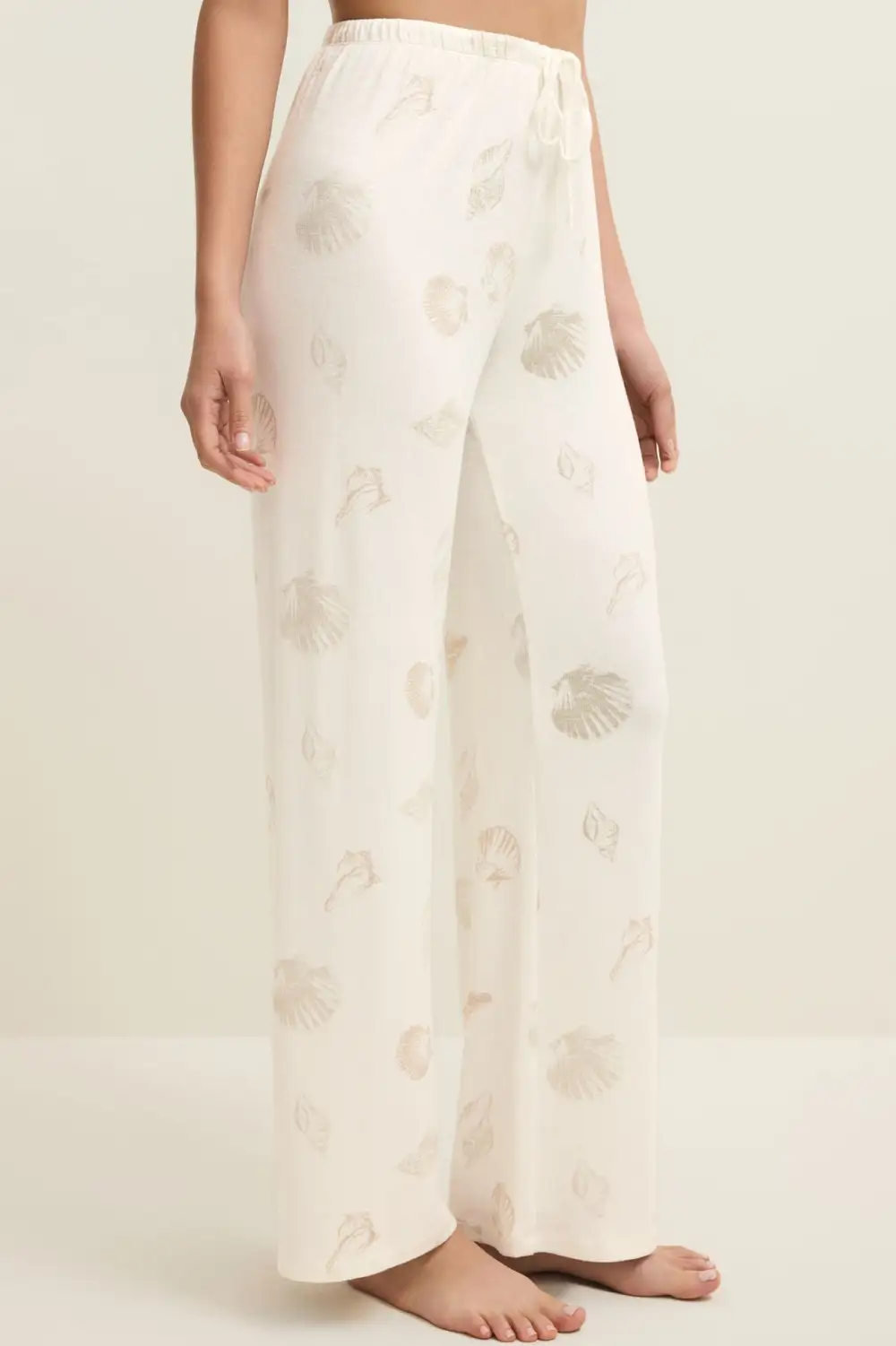 Textured Lightweight Lounge Comfort Pants