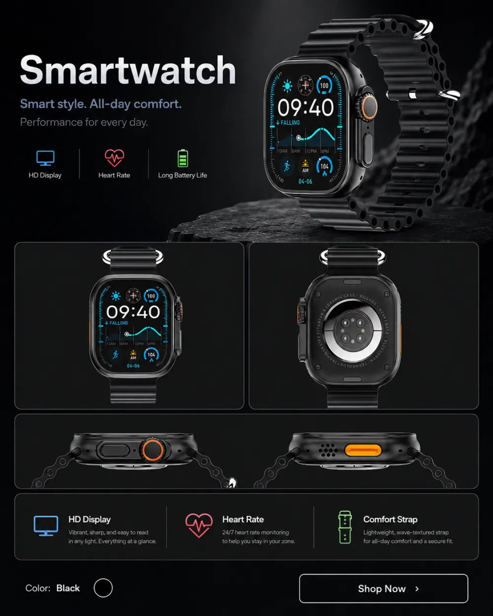 smartwatch U5