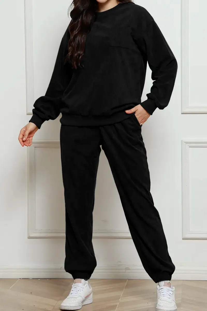 Drawstring Comfortable Everyday Pajama Set
