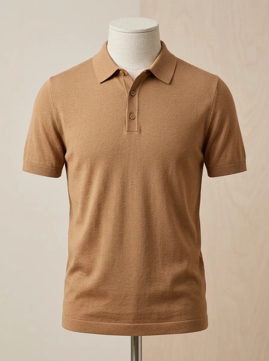 Modern Tailored-Look Men's Polo Shirt