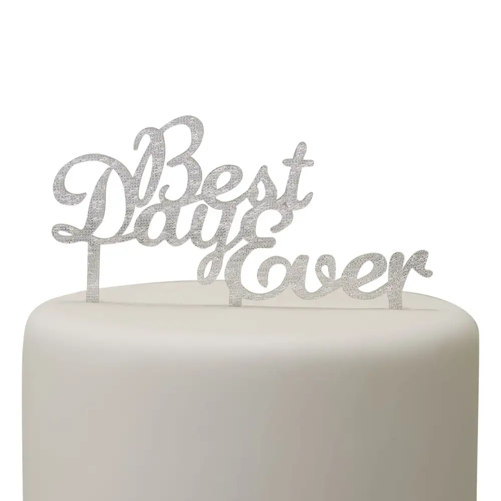 Celebration Script Cake Topper