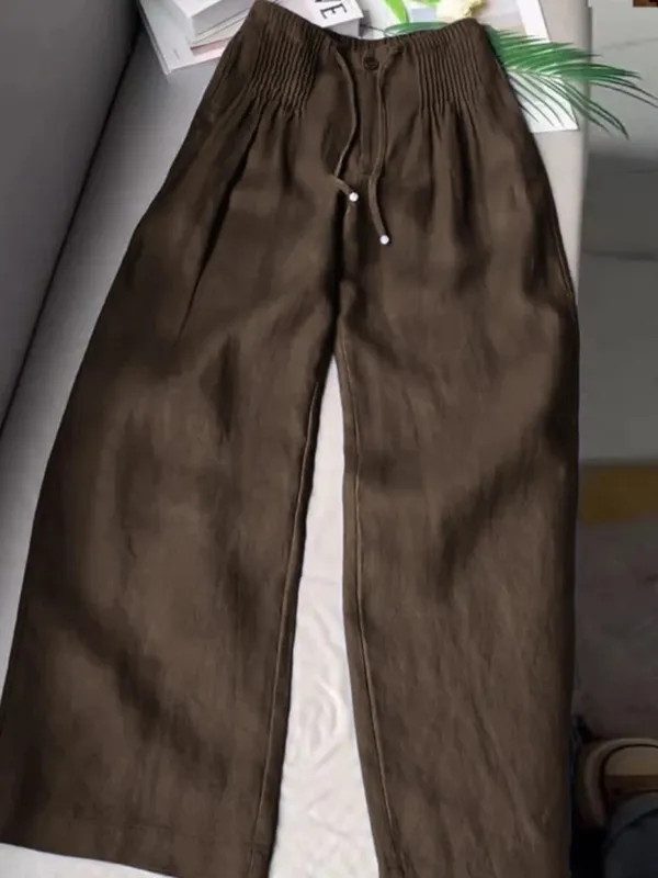 Wide-Leg Trousers