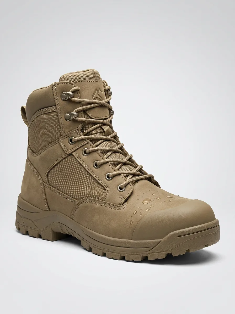 Outdoor Tactical Workwear Men's Waterproof Work Boots