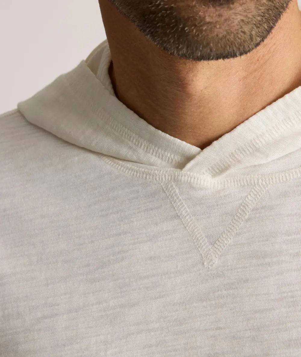 Slub Cotton Hoodie