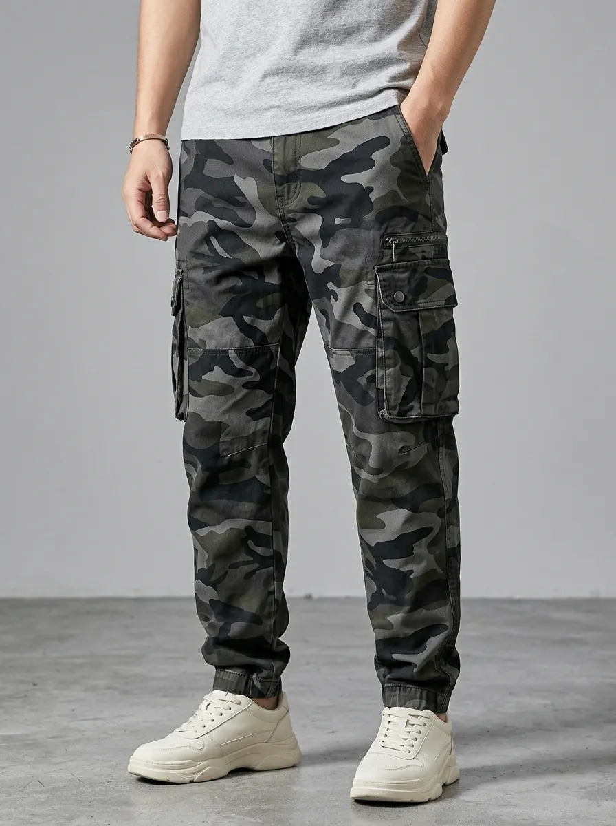 Field-Utility Camouflage Camouflage Cargo Pants