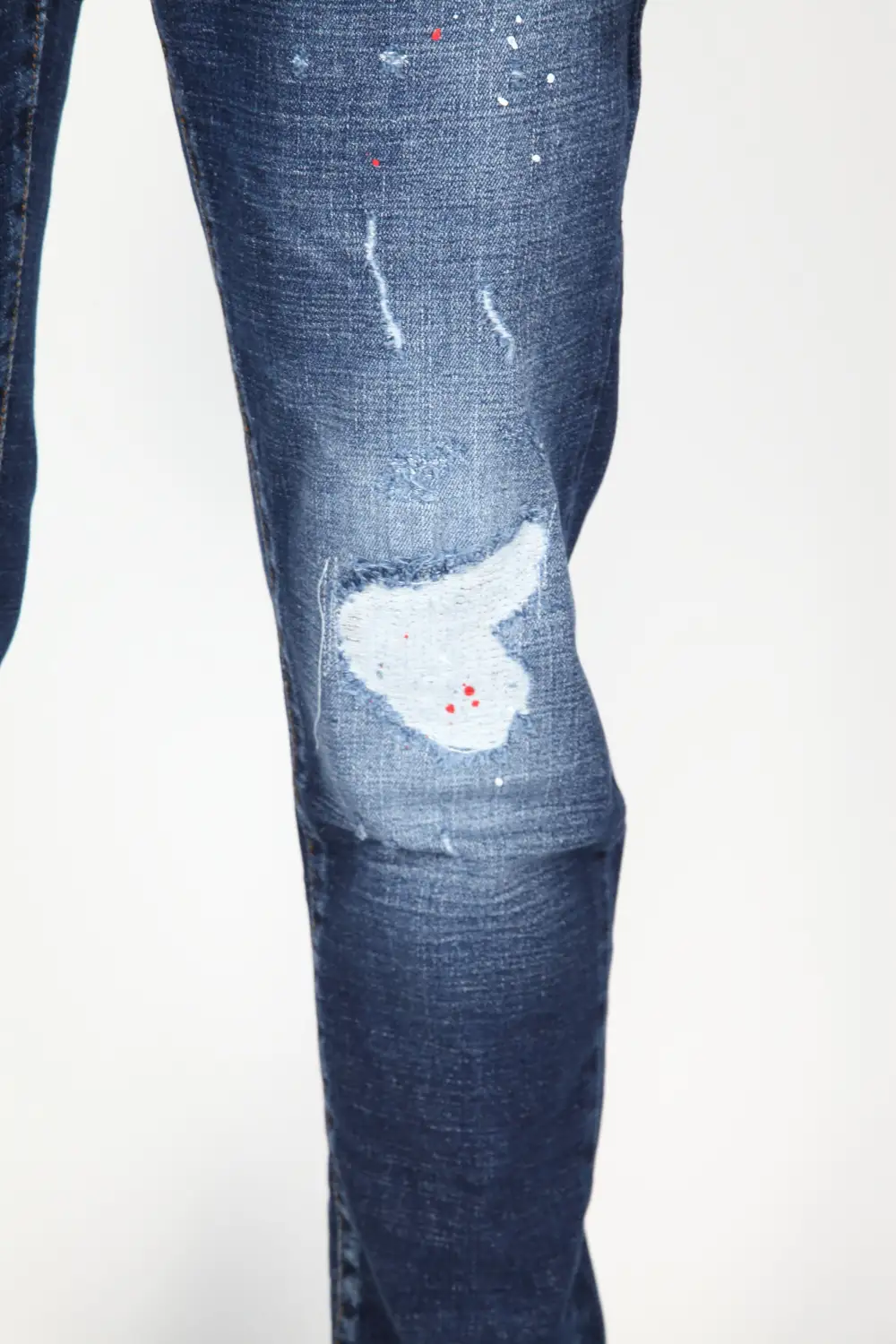 Everyday Paint Detail Smart Fit Distressed Ripped Jeans