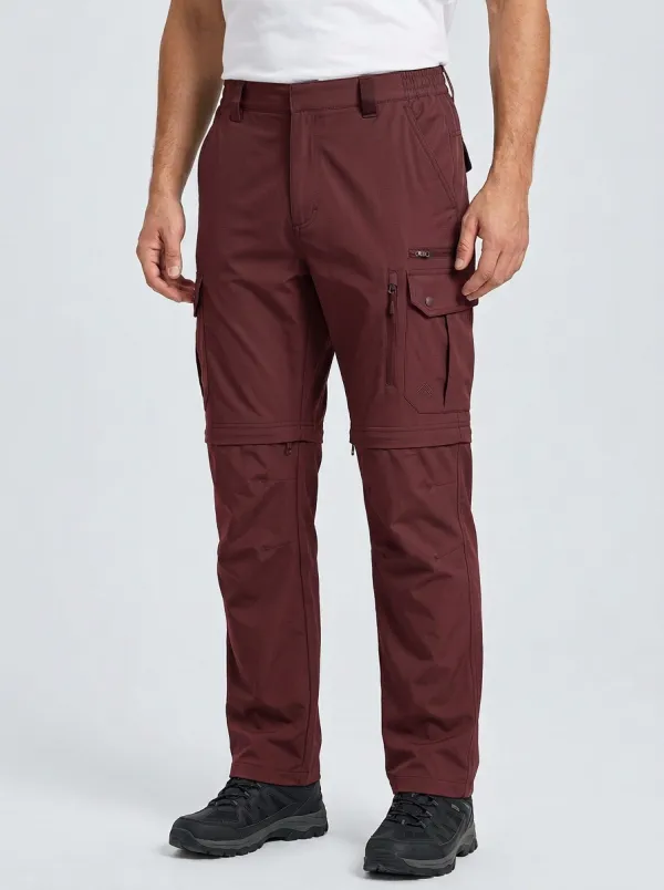 Men's Alpine Utility Waterproof Zip-Off Tactical Cargo Pants