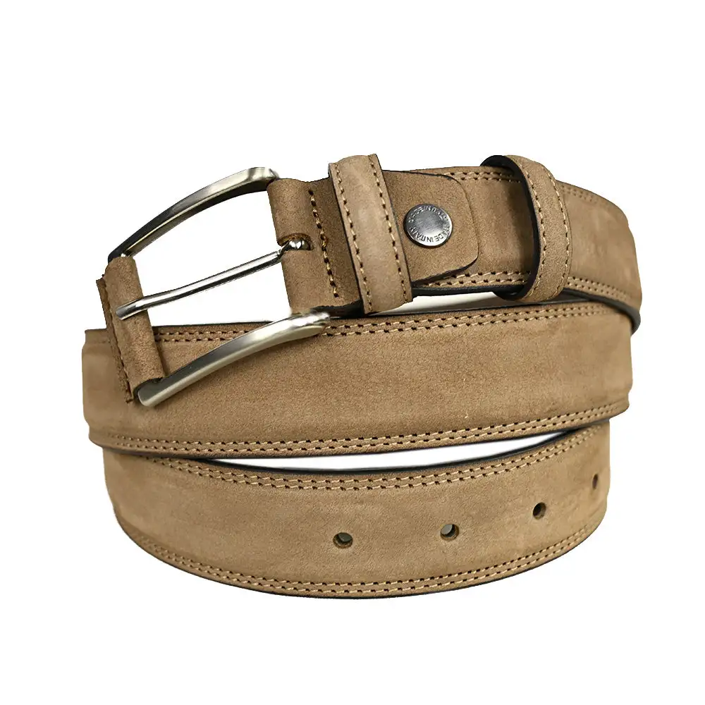 Rugged Nubuck Crafted Belt