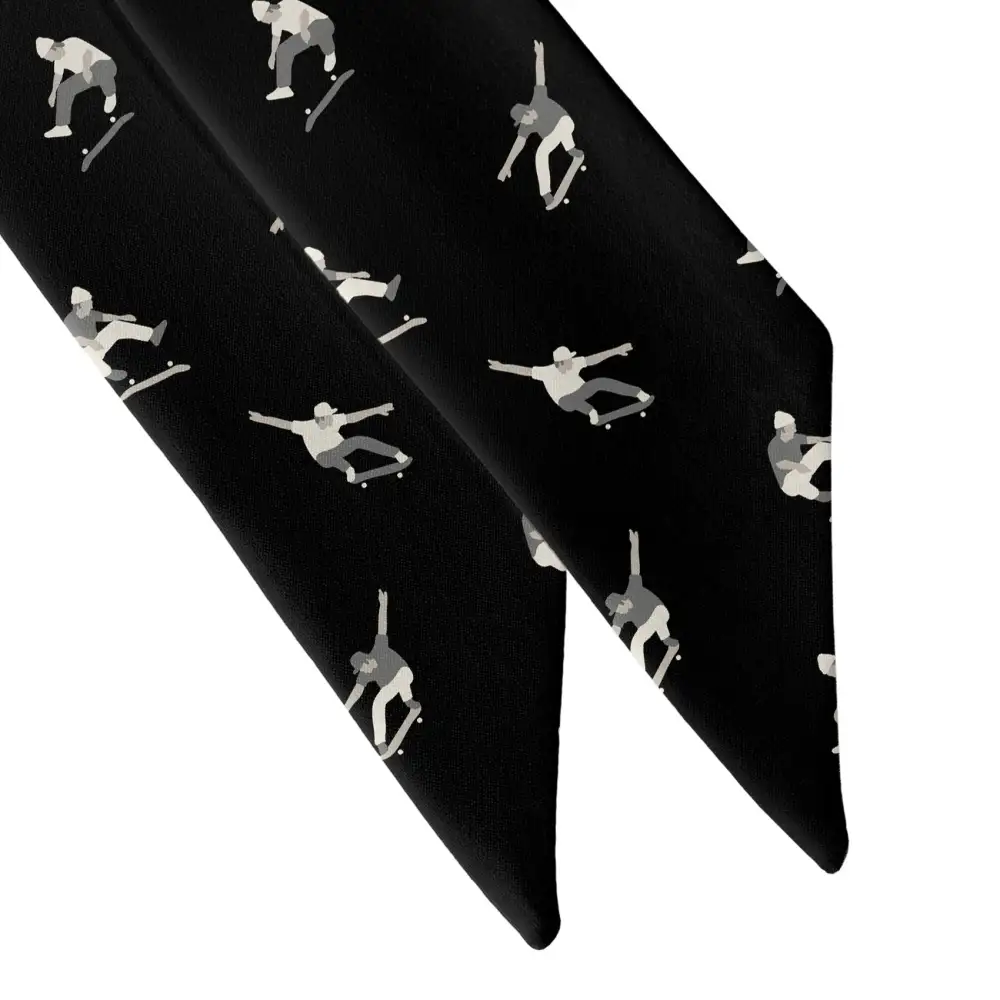 Skateboarding Design Hair Scarf