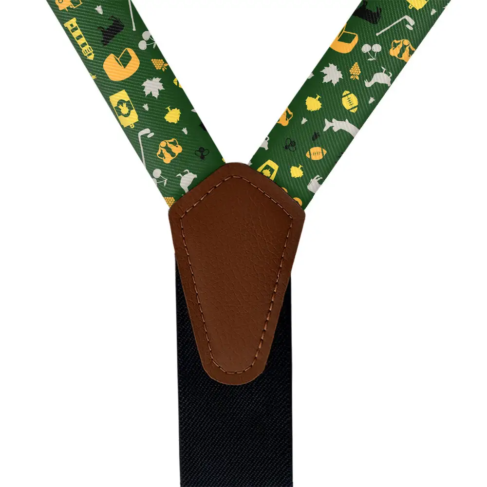 Cultural Pattern Suspenders