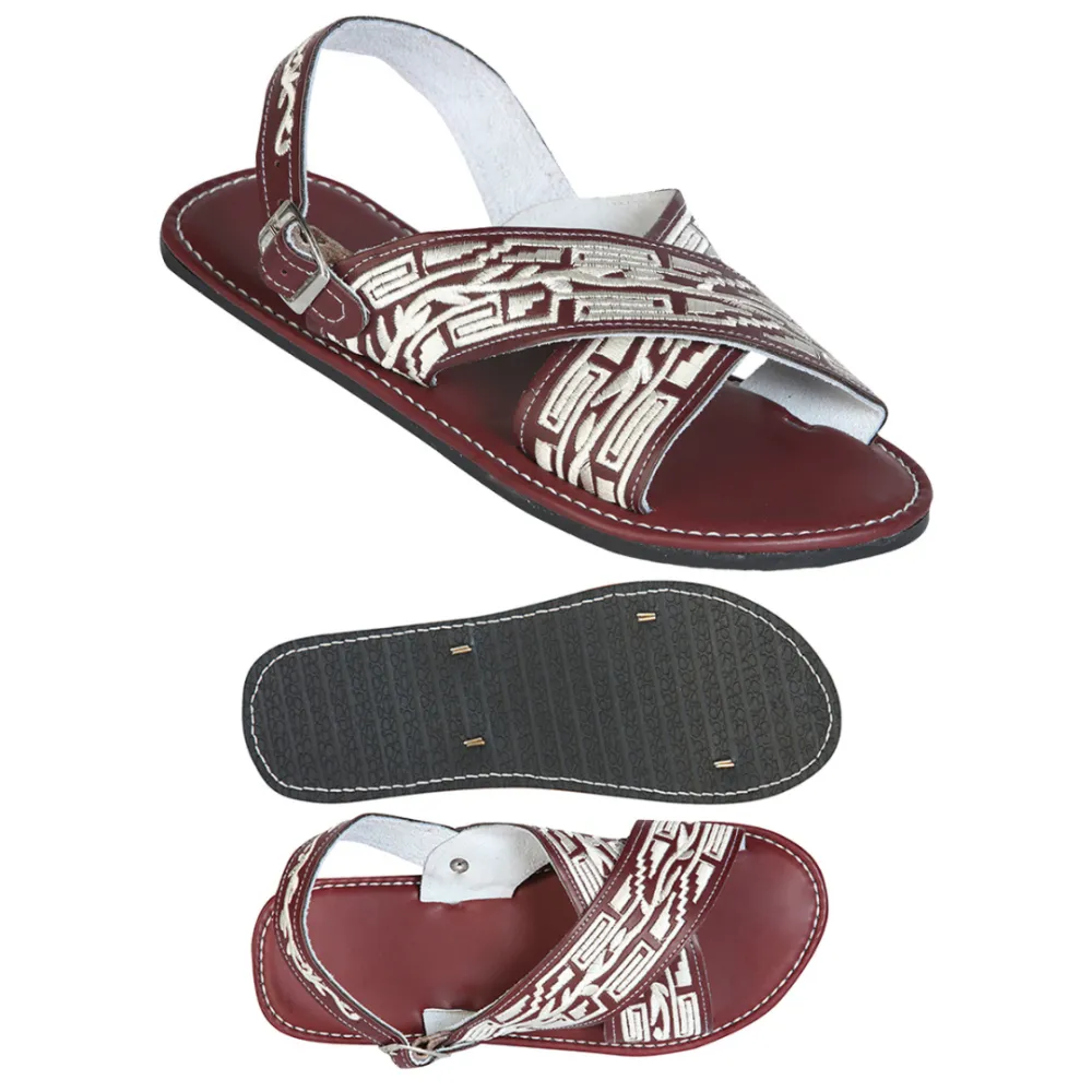 Structured Woven Everyday Huarache Sandals