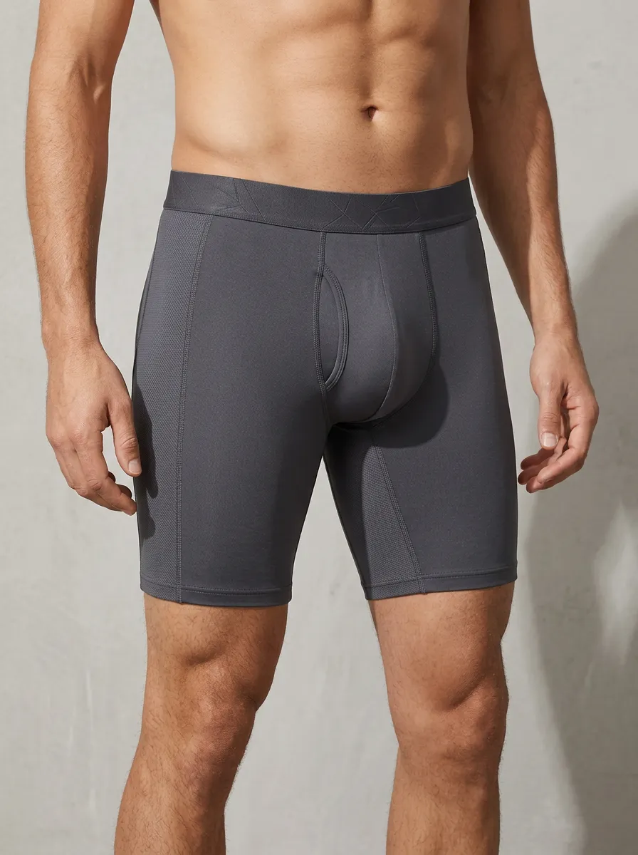 Men's Bold Athletic Performance Boxer Briefs