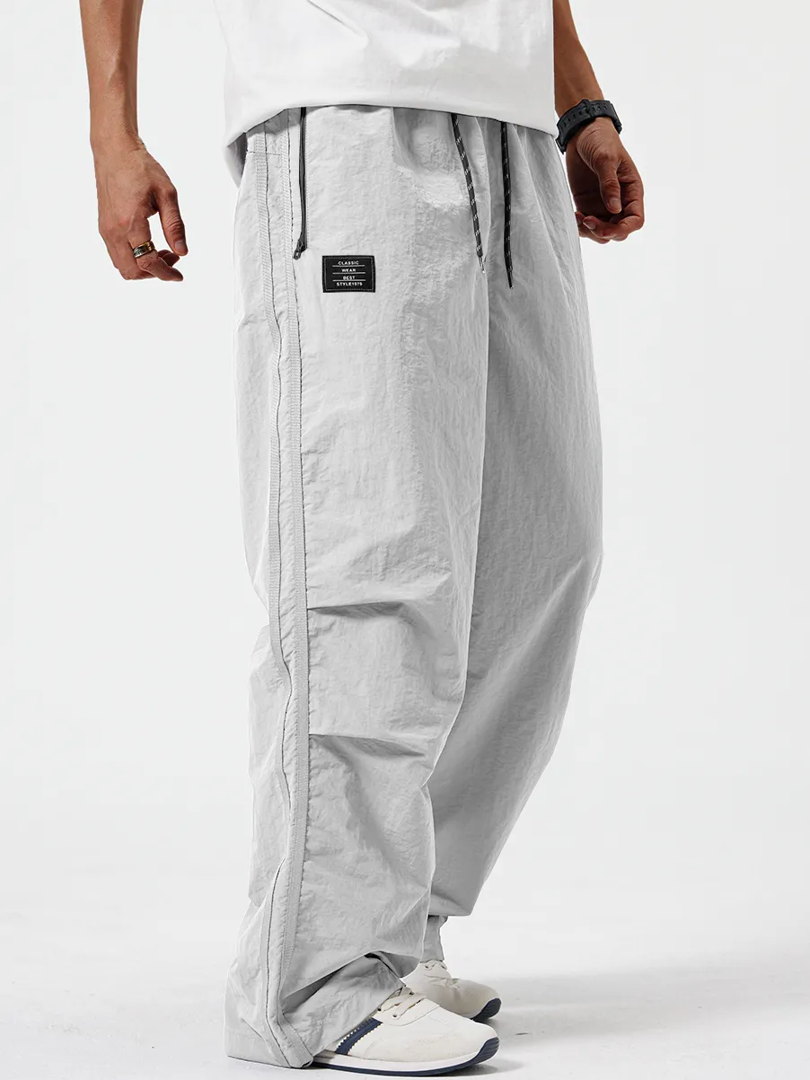Pocket Seamed Detail Trousers