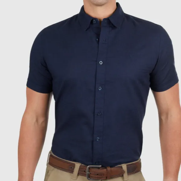 Men's Refined Linen Shirt