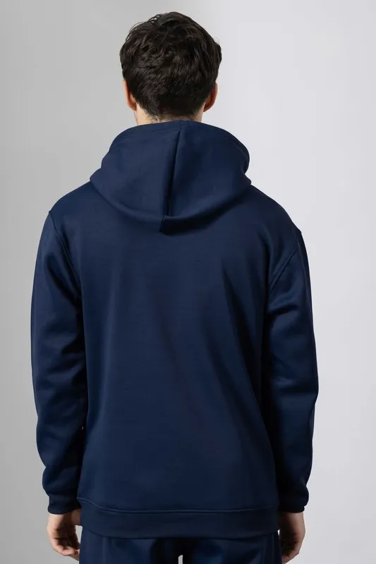 Navy Hooded Tracksuit Set