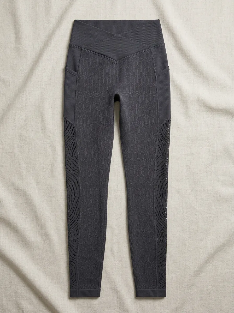 Women's Flex Geometric Pattern Printed Leggings
