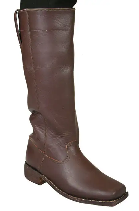 Men's Country Inspired Pull On Square Toe Everyday Boots