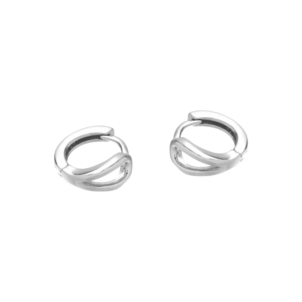 Curved Silhouette Earrings