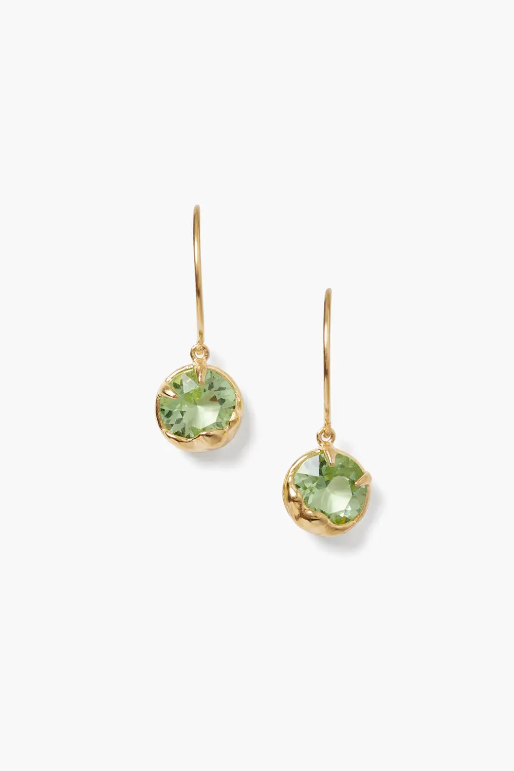 Delicate Crystal Accent Statement Earrings