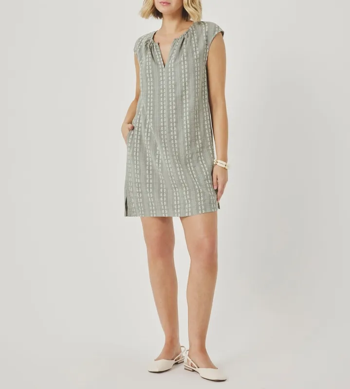 Easy Textured Mini Dress