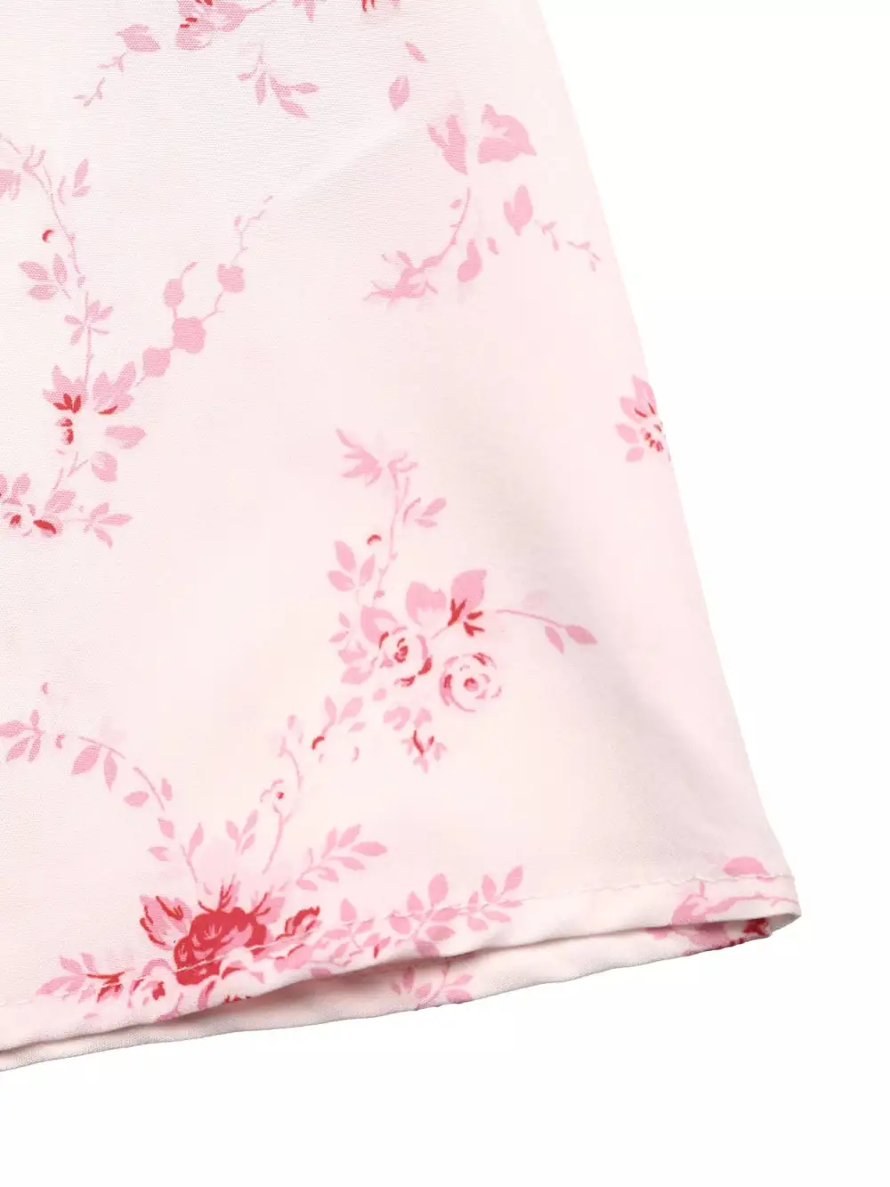 Polished Detail Floral Printed Ruffle Dress