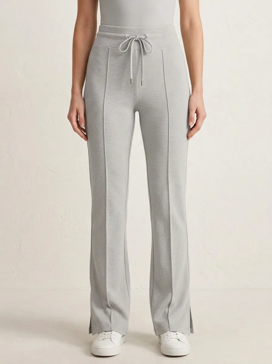 Women's Flared Drawstring Sport Pants