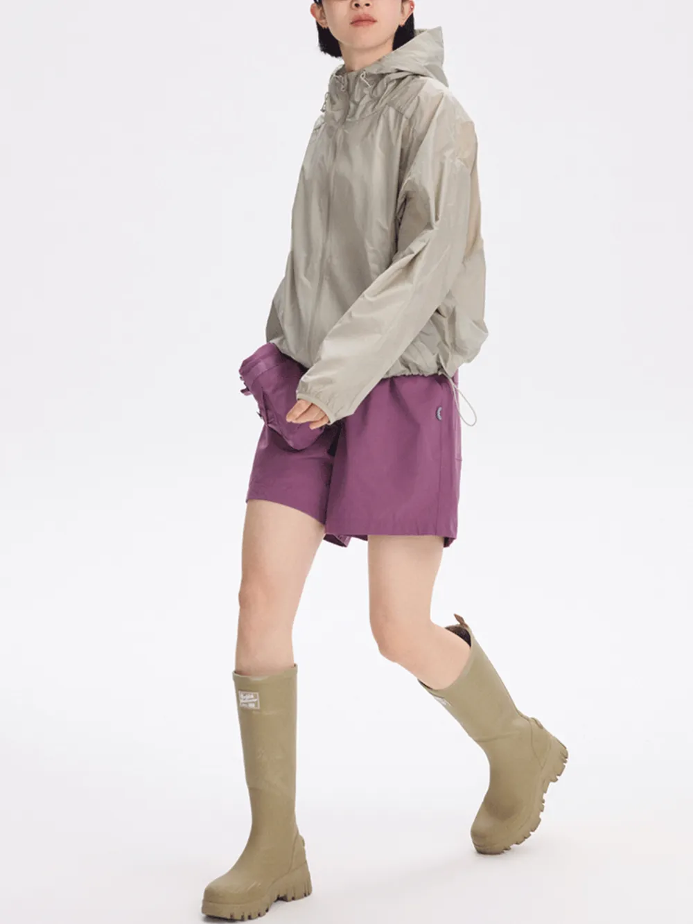 Lightweight Breathable Mesh Panel Sun Protection Jacket