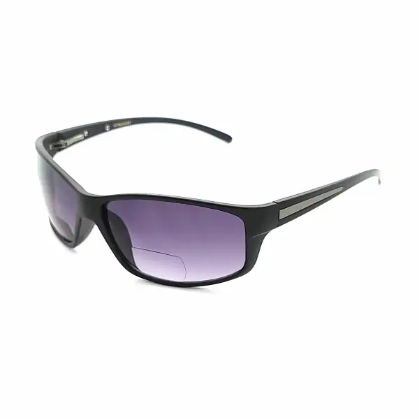 Sport Wrap Bifocal Spring-Hinge Reading Sunglasses