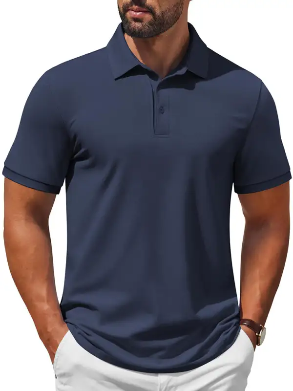 Classic Quick-Dry Golf Polo Shirt