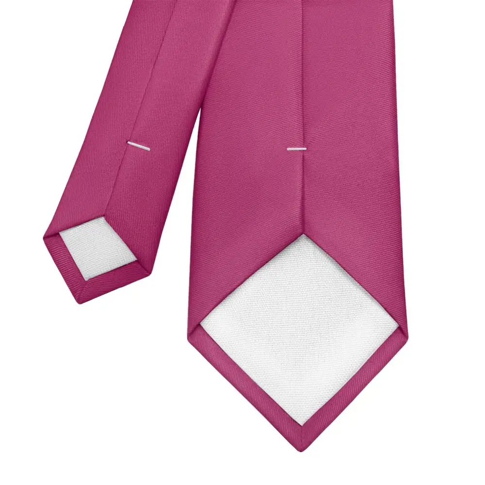 Artful Solid Design Necktie