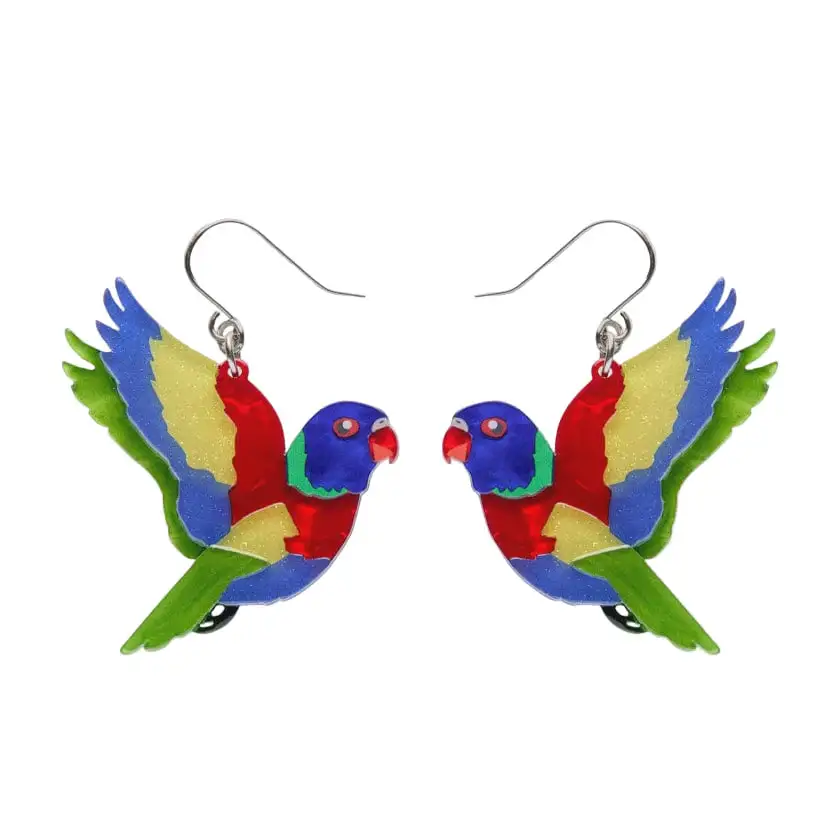 Gorgeous The Lorikeet Drop Earrings