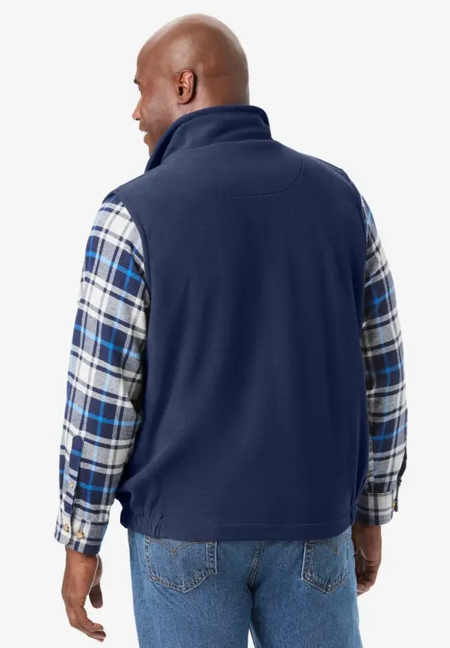 Explorer Plush Fleece Zip Vest