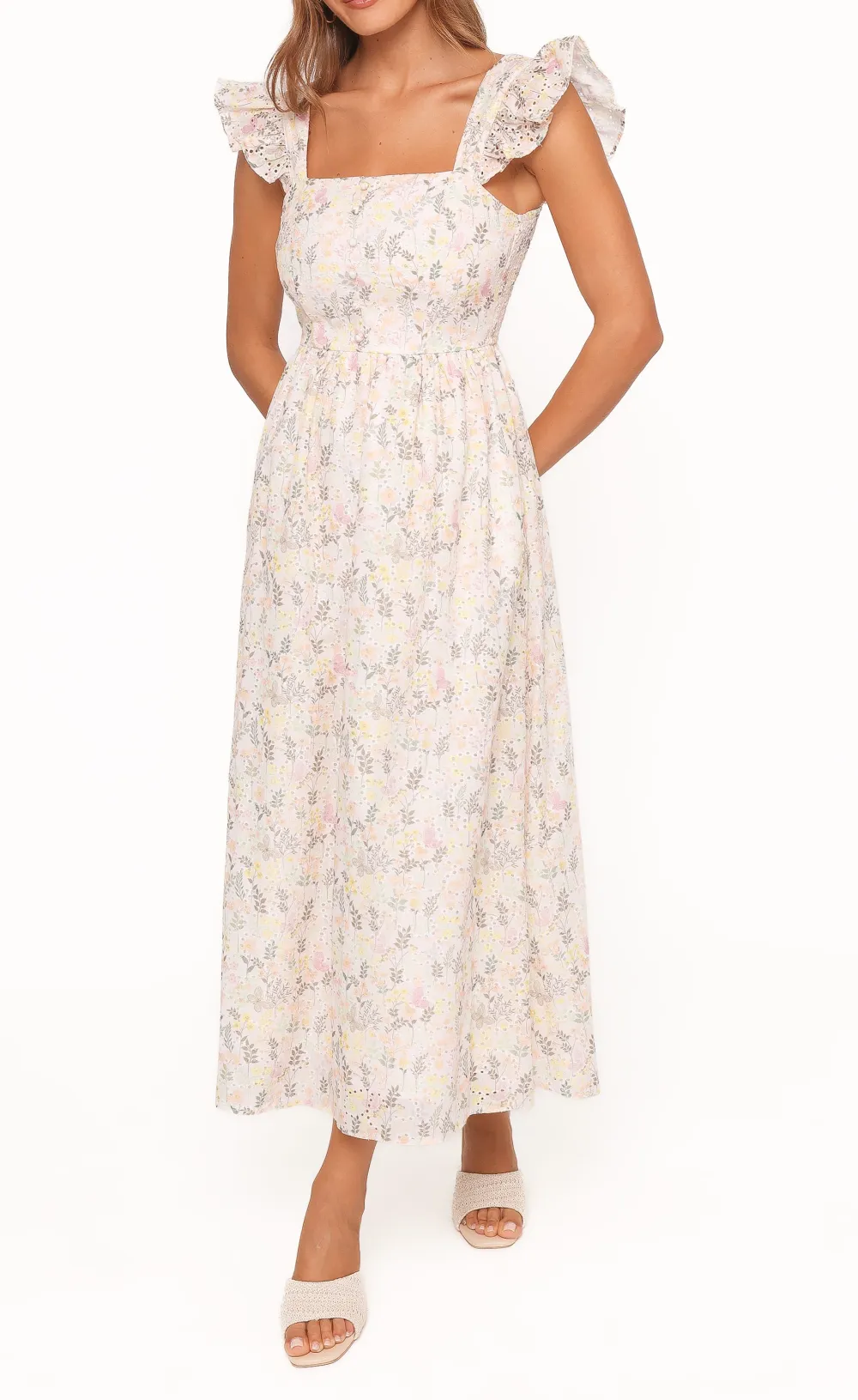 Short Sleeve Midi Dress
