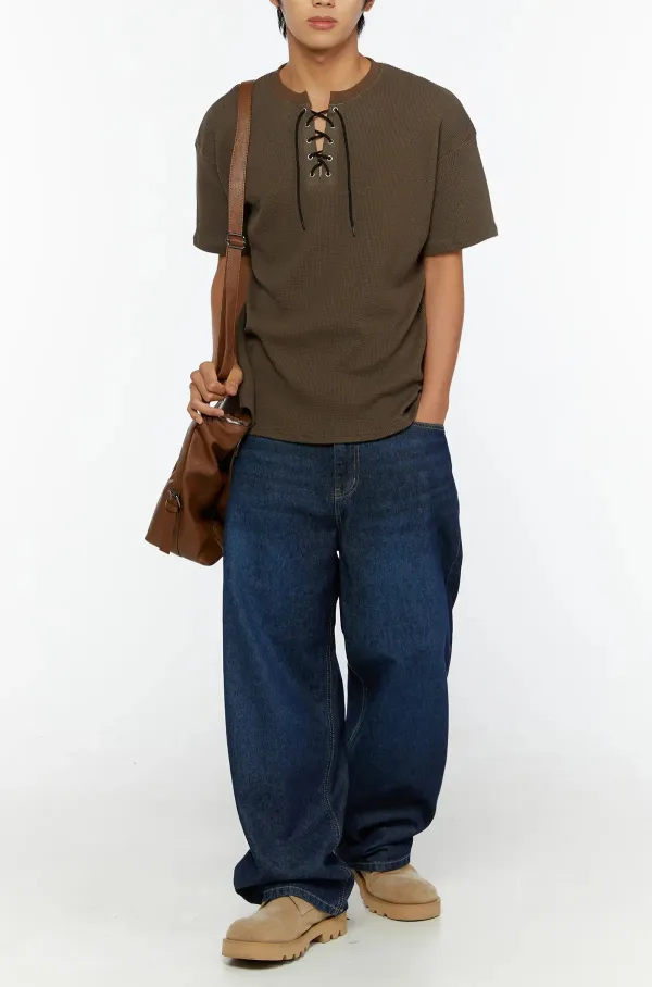 Men's Waffle Short Sleeve Tee