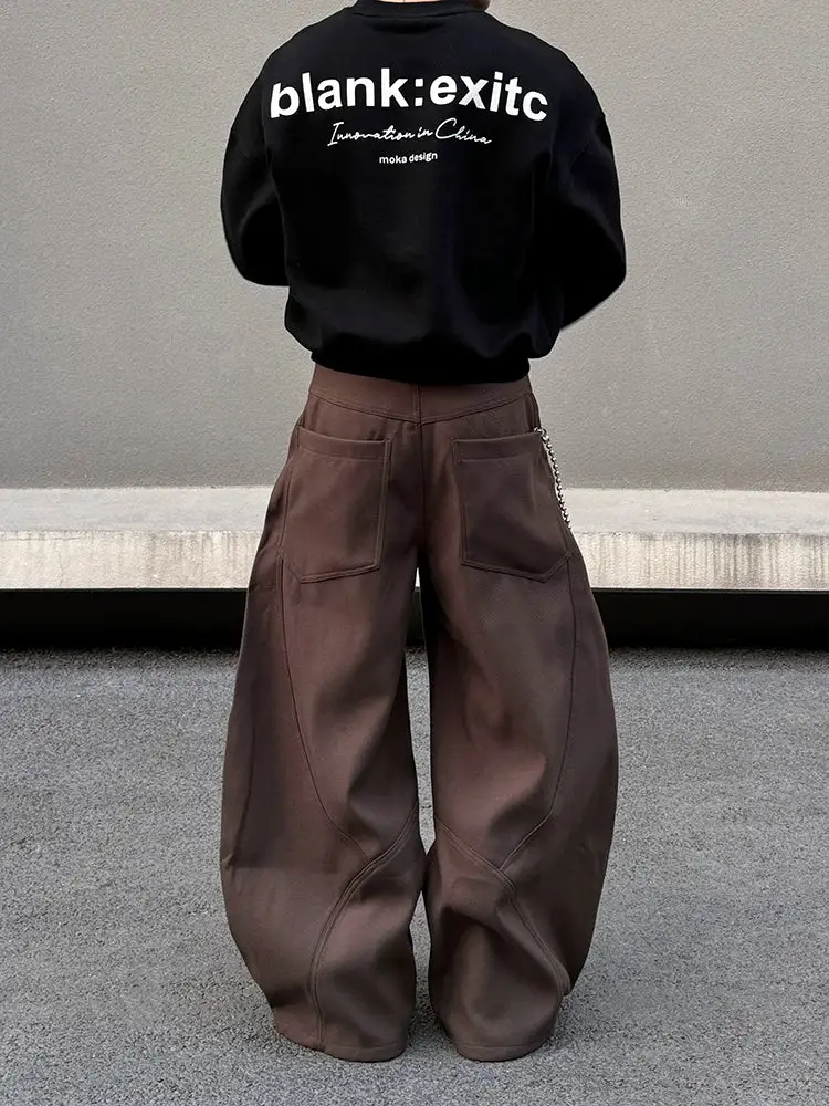 Wide-Leg Studded Jeans