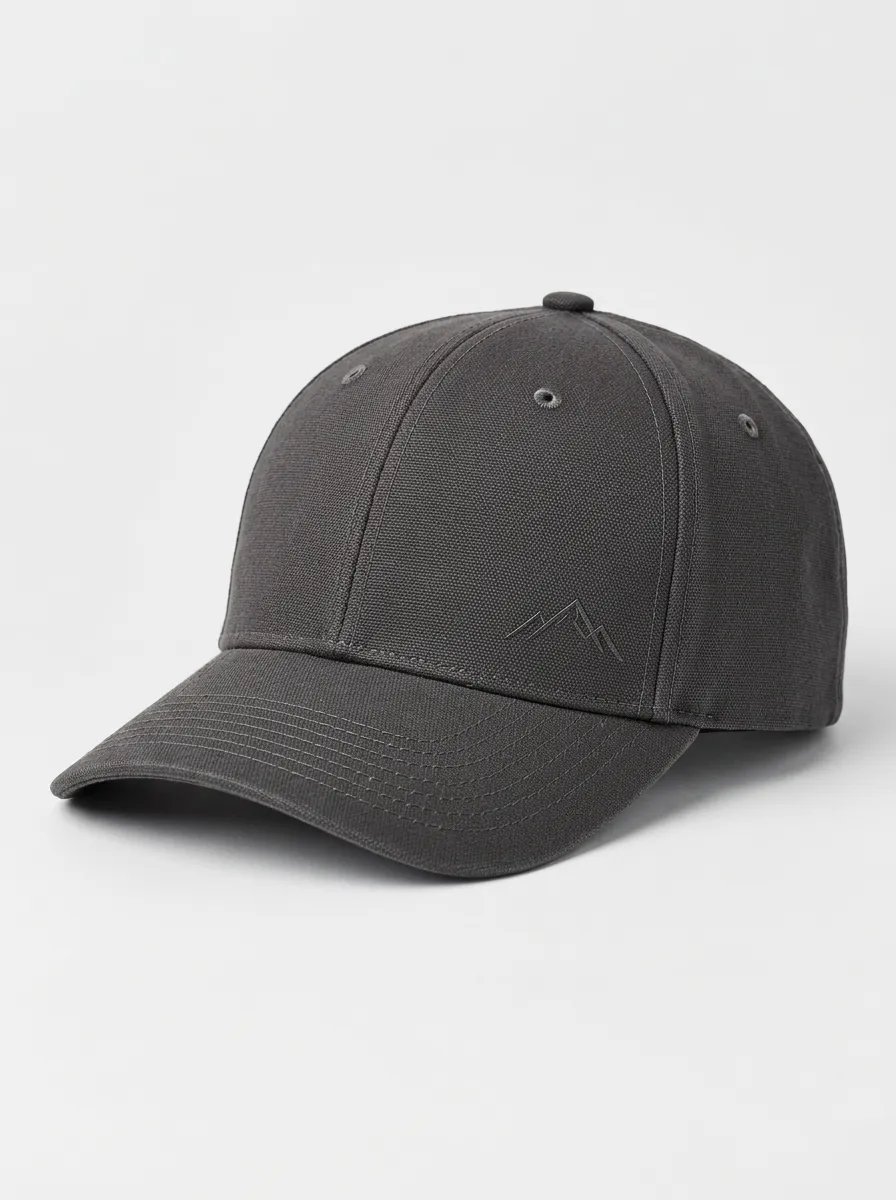 Everyday Baseball Cap Featuring Mountain Embroidery