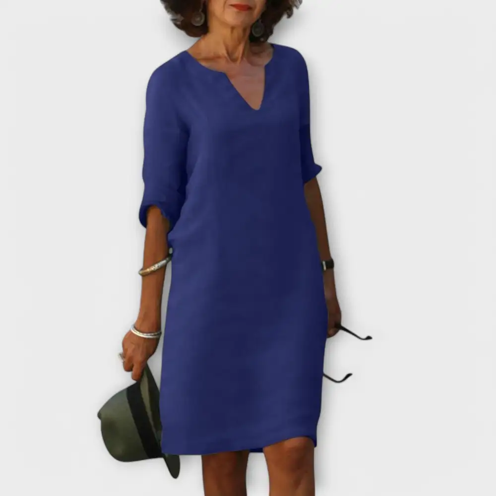 V-Neck Everyday Casual Dress