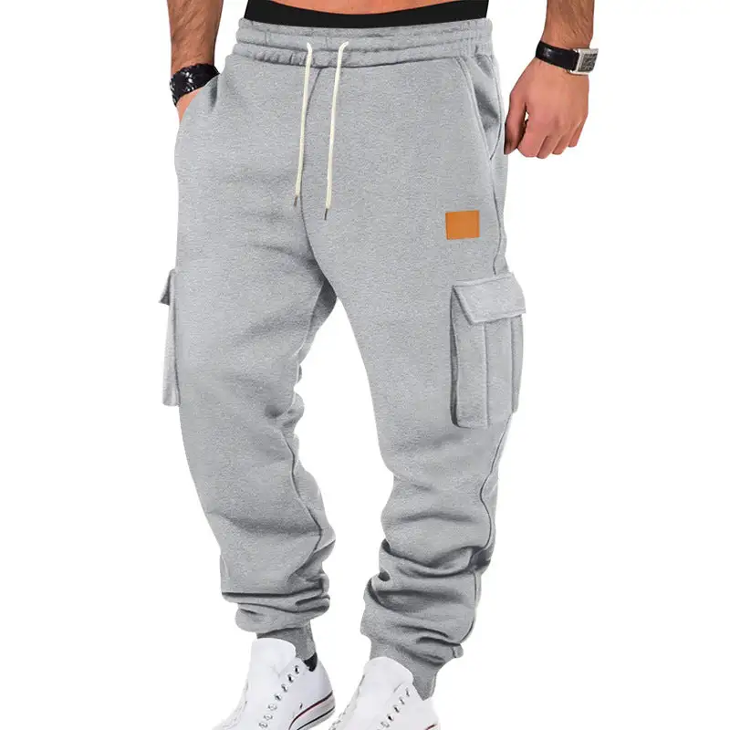 Men's  Urban Cargo Jogger Waistband Pockets Cargo Pants